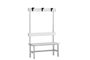 High-quality Modern Aluminum Alloy Coat Rack Home Furniture Hotel Use Gym Locker Storage Hanger Waterproof Rust-proof Durable