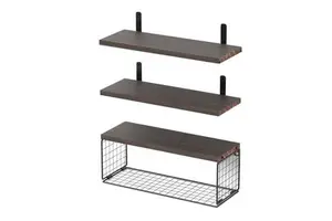 Modern Design Wall Mounted Living Room Bathroom Metal Storage Holders & Racks