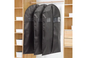 Hot Selling High Quality Reusable Storage Clothing Bags Dustproof Non-Woven Material Daily Use Tote Style Garment Bag