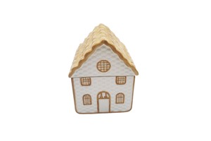 Minimalist Ceramic Holiday LED Storage Jar with Seal Christmas Home Decor Canister OEM ODM Wholesale