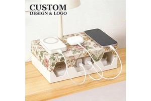 Modern WiFi Router Simulation Book Storage Box Paperboard Cable Power Wire Organizer Wall Mounted Hanging Shelf for Living Room