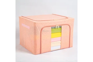 Large Capacity Clothes Storage Bag Organizer with Reinforced Handle Quilt for Comforters