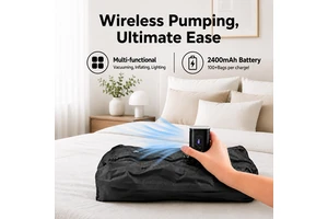 Multifunction Waterproof Foldable Vacuum Storage Bags for Wardrobe-Space Saver Compression Bags Nylon for Clothes Bedding
