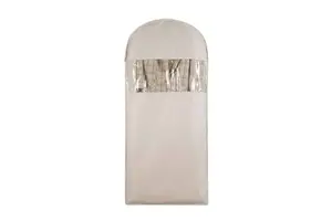 Side Opening Foldable Hanging Clothing Storage Bag Dustproof Moisture Resistant Space Saving Lightweight Wardrobe Closet Travel