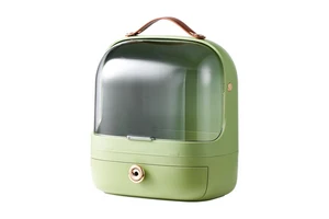 Portable Multifunctional Plastic Storage Box Makeup Organizer Cosmetics Storage Box