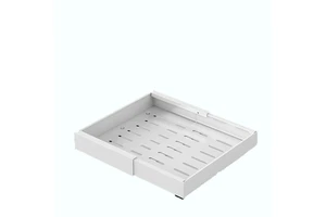 GOURMAID Expandable Pull Out Cabinet Organizer with Adhesive Nano Film for Kitchen Storage Under Sink Drawer Organizer