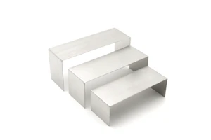 Space Saving Foldable Eco-Friendly Stainless Steel Multi-Tier Modern Design Customized Matte Finish Garment Stand Home Office