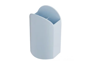 YDS Wall Mounted Electric Toothbrush Holder Storage Holder Silicone Countertop 2 Slots Stand Organizer Cable Storage