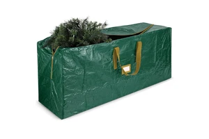 Collapsible Garage Tree Storage Solution with Zipper Sturdy Handles Home Holiday Decor Keeper Christmas Tree Storage Sack