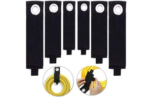 Hook Loop Heavy-duty Wrap It Storage Straps Cord Wrap Keeper Cable Straps Hoses Rope Garage Storage Organizer Eco-Friendly