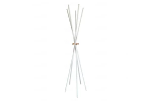Industrial Style Freestanding Coat Rack & Hanger Space-Saving Design