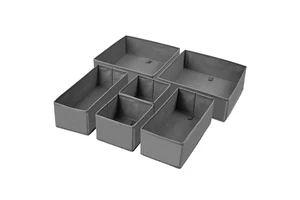 6/8 Pieces Sets Underwear Organizer Drawer Wardrobe Clothes Organizer Closet Storage Box For Clothing