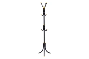 Wholesale Removable Bedroom Simple Clothes Hanger Tree-Shaped Floor-To-Ceiling Metal Rack