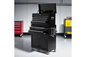 Tool Storage Trolley Toolbox Heavy Duty Mobile Workshop Auto Repair Roller Iron Tool Chest OEM Garage Storage Tool Cart Cabinet
