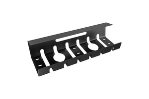 Metal Under Desk Cable Management Tray Wire Organizer Box for Office Home Computer TV Wires Cord Holder Storage Rack
