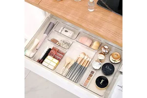 New Style Skin Care Cream Lipstick Cosmetic Organizer Desk Makeup Organizer Cosmetic Storage Box