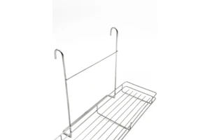 SS 304 Stainless Steel Kitchen Hanging Spice Rack Modern Spice Jar Organizer for Kitchen Railing System Storage