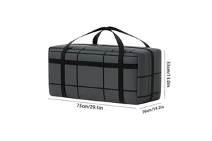 Large 90L Capacity Foldable Quilt Storage Bag New Generation Household Clothing Organizer for Wardrobe Travel Packing Luggage