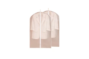 Custom Logo Transparent Reusable Waterproof Dustproof Closet Ziplock, Clothes Storage Organizer Garment Bags/