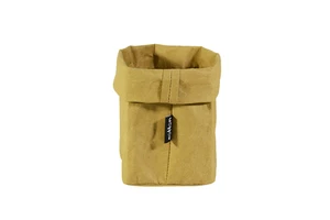 Washable Storage Basket Kraft Paper Bag Reusable Storage Bins Plants Organizer Cover for Food Fruit Toys Laundry