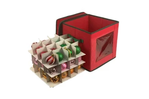 Adjustable Christmas Decorations Storage Bag with Bauble Storage Box for Organizing Your Festive Decorations