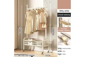 Bedroom Coat Rack Floor Stand Coat Racks Hanging Clothes Storage