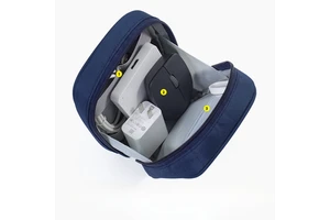 Oxford Material Cable Bag Small Digital Cable Wire Pouch Polyester Lining Durable Electronic Cable Accessories Bag Organizer