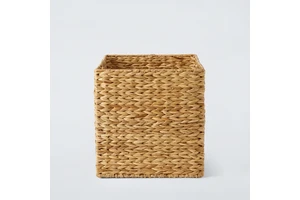 Large Capacity Handmade Natural Cotton Stackable Panier De Rangement Woven Storage Baskets Feature for Kitchen