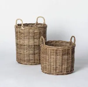 Rattan Bucket Basket