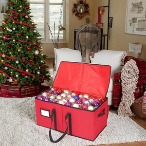 Hot Sale Christmas Ornament Ball Storage Box Holiday Bauble Storage Box Decorations