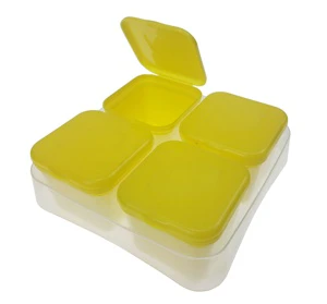 Hot Selling PP Plastic Storage Boxes with Customized Color Multi-use for Kitchen Office & Outdoor Use