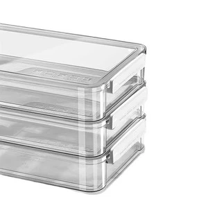 Large Capacity Transparent Plastic Dustproof Flip-Top Modern Design Document Organizer Test Papers Household Storage Box