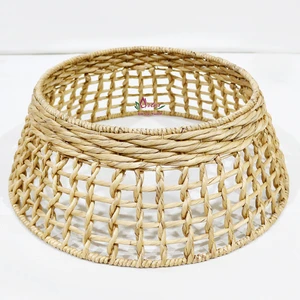 Artex Dong Thap Factory's Handmade Seagrass Baskets Water Hyacinth Braided Handicraft for Storage Vietnam Model SD10608A