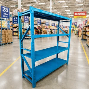 High Efficiency Versatile Industrial Storage Rack Multi-Size Industrial Warehouse Optional Warehouse Metal Shelf
