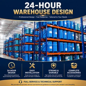 Steel Storage Rack Durable Racking with Space-saving Design for Large-scale Warehouse Logistics Storage