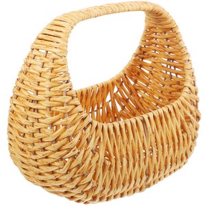 Beautiful Rattan Flower Basket Rustic Woven Baskets Flower Rattan Manual Hot Selling Top Quality