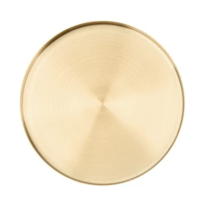 Modern Luxury Gold Stainless Steel Storage Tray for Durable Living Room Desserts and Snacks