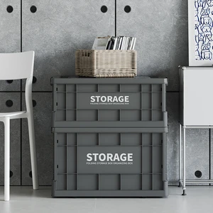 Plastic Decorative Multi-color Folding Storage Container with Dividers for Bedroom Clothes & Accessories Organizing