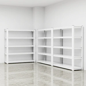 Cheap Light Duty Boltless Shelving Household Metal Display Shelf CE Certified 5 Layers Metal Storage Shelves Balcony Steel Rack