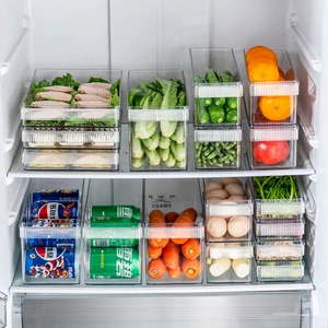 Top 10 Stackable Plastic Storage Boxes For Kitchen And Refrigerator Organization