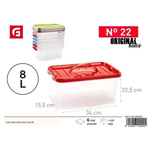Plastic box with handle 22 - Storage