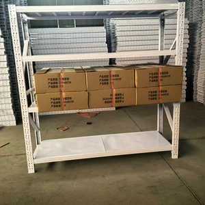 Storage Rack Warehouse Shelf Factory Racking System Medium Duty Metal Steel Shelving for Garage Warehouse Storage