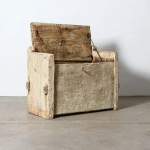 Modern Himchal Wood Decorative Storage Box with Antique-Look for Home Accessories Storage