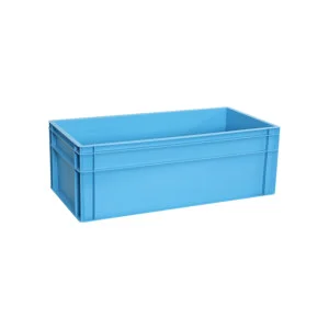 KT 4826 Euronorm Recyclable PP Plastic Food Container 20-35L Stackable 33x15x85cm Industrial Storage Bins & Boxes