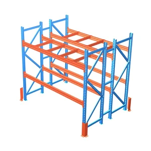 Heavy-Duty Cold Rolled Steel Storage Racks-Boltless Design Corrosion Protected Warehouse Shelving & Stack Racks