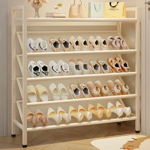 Wholesale Household Entrance Shoe Cabinet Space-Saving Shoe Rack Factory Direct Shoes Storage Rack Home Narrow Space Storage