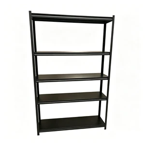 Universal Angle Steel Shelving, Easy Assemble Detachable Light Duty Metal Storage Rack for Warehouse Home Organizer