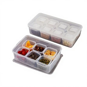 School Kindergarten Restaurant Canteen Food Sample Retention Box Microwave-Safe Minimalist Design Plastic Tasting Container