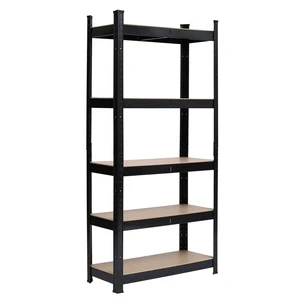 Metal Storage Shelves Heavy Duty Steel Frame Organizer, High Weight Capacity with Adjustable Shelves