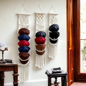 Hat Storage Organizer Container Home Decoration Wall Decor for Living Room